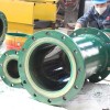 Wear resistant polyurethane pipe lining