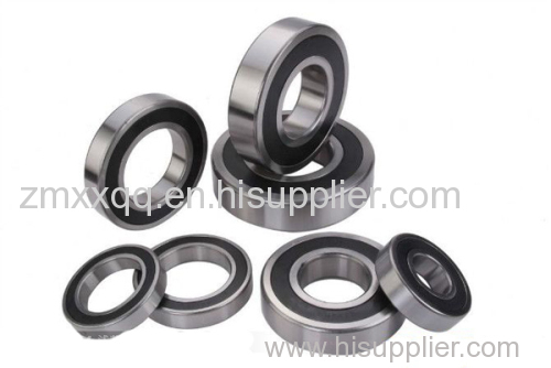 Deep groove rubber seal bearing