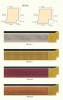 4 colors of PS Frame Mouldings (JW106)