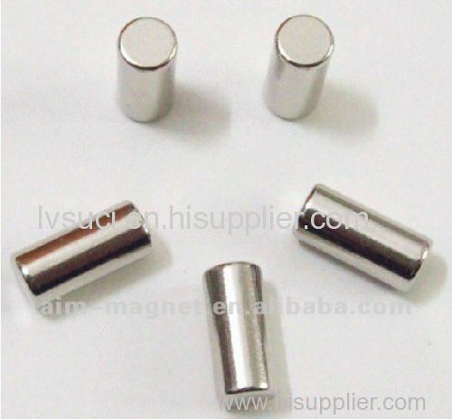 Permanent Cylinder Sintered Rare Earth Neodymium Magnet