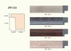 4 colors of PS Frame Mouldings (JW124)