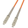 SC-SC Multi mode Simplex Fiber Optic Patch Cord