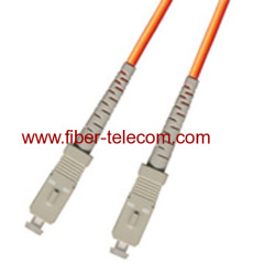 SC-SC Multi mode Simplex Fiber Optic Patch Cord