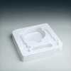 Plastic electronic packaging trays