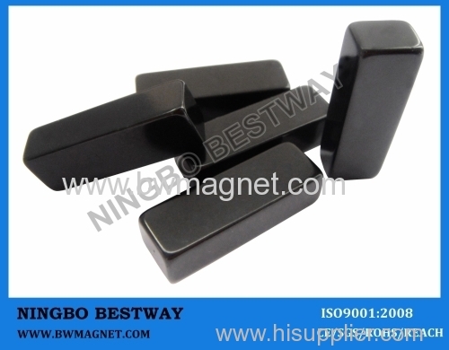 N45 Magnet Blocks with Black Epoxy Plated