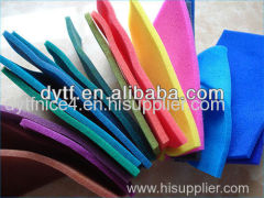 colorful PVA sponge sheet/compressed sponge sheets