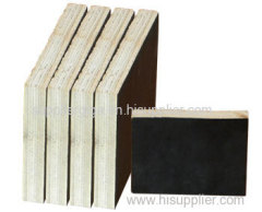factory for sale 3*6 black/brown for bridge 9 layers Melamine poplar core plywood