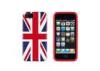 Personalized Silicone Cell Phone Cases For iPhone 5 / 5S , United Kingdom Flag