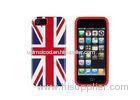 Personalized Silicone Cell Phone Cases For iPhone 5 / 5S , United Kingdom Flag