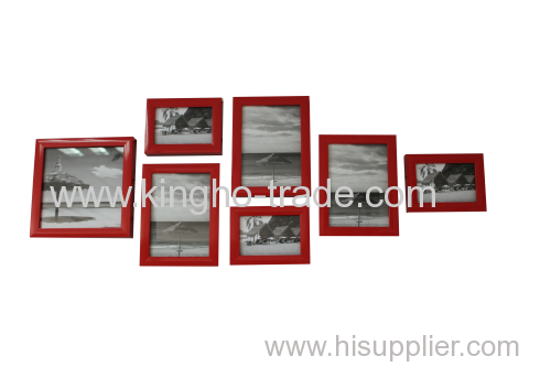 Red Border PS Photo Frame