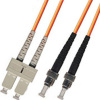 SC-ST Multi Mode Duplex Fiber Optic Patch Cord