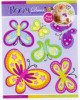 Butterfly Chipboard 3D wall Sticker