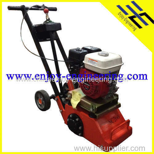 GASOLINE AND ELECTRIC CONCRETE SCARIFYING