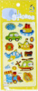 Mini-Traffic Foil Puffy Stickers