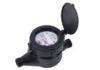 Wet Dial Brass Multi Jet Water Meter With Rotary Vane Wheel , Potable