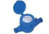 Plastic Nylon Multi Jet Inline Water Meter , Dry Dial Cold Water Meter