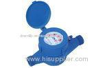 Plastic Nylon Multi Jet Inline Water Meter , Dry Dial Cold Water Meter