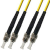 ST-ST Single Mode Duplex Fiber Optic Patch Cord