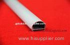 Long Silver Anodize Aluminum Alloy Extruded Profiles Of LED Fluorescent Tube For Daylight & Sunlight
