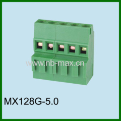 5.0mm 5.08mm 24-12AWG PCB Screw Terminal Blocks connectors