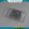 Clear plastic clamshell packaging