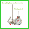 Stainless steel candy jelly deep fry thermometer