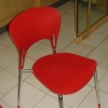 red pp seat & back dining chair