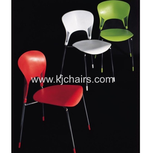 red pp seat & back dining chair