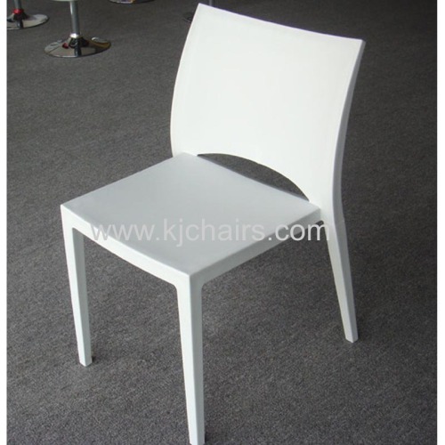 sky blue pp plastic dining chair