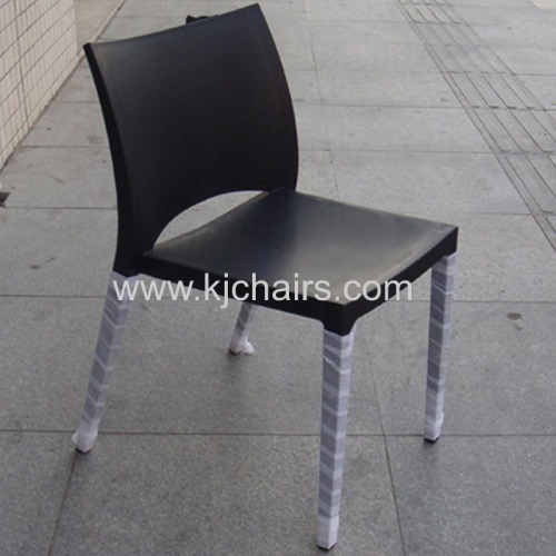 sky blue pp plastic dining chair