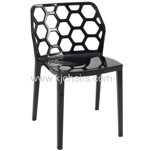 Cheap restaurant colored plastic dining chair