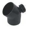 PE Siphon Drainage 45 Degree Elbow With Mouth Pipe Fittings