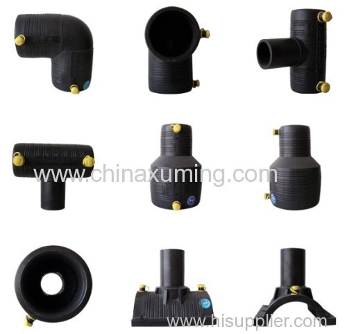 HDPE Electrio Fusion Reducing Tee Pipe Fittings