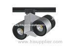 Two Head COB LED Track Light / Indoor dimmable LED track lighting with High Power