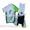 2013 Scott White And Green Cycling Jersey And Bib Shorts