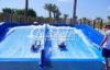 Adults Skateboarding Surfing Simulator Fiberglass Water Slide for Summer Entertainment