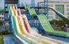 Multi Lane Racing Fiberglass Water Slides