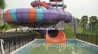 Fiberglass Water Park Equipment Super Bowl Water Slide with 19m Height and 2 Rider