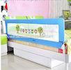 Pink Safety Child Bed Rails Full Size 100cm , Folding Infant Bed Rails