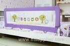 Purple Safety Bed Rails For Children , Woven Net Child Bed Rails