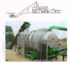 Wood Chips Sawdust Three Pass Rotary Dryer with High performance