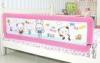 Children Adjustable Baby Bed Rails Lovely Cartoon With Woven Net