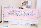 Steel Adjustable Baby Bed Rails for Kids , Mesh Baby Bed Side Rails