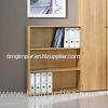 Wall Mounted 2 Shelf Wooden Cube Bookcase For Small Places , Kids Room Bookshelves DX-112