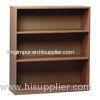 Open Wooden Cube Bookcase / Bookshelf Furniture With 2 Adjustable Shelves DX-130