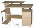 Oak Home Study Wooden Laptop Office Desks , 15mm MDF Melamine Board DX-8512