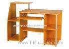 Steamed Beech Wood Office Desks Workstation MDF Melamine Board , Stand UP PC Table DX-8510X