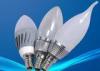 RoHS Dimmable 3W LED Candle Bulbs , Commercial Lighting Fixture 3000K -6000K