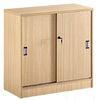 Antique Office Wood File Cabinets For Home , 2 Door Storage Cabinet DX-K011