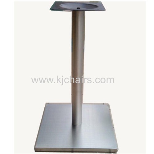 artificial stone top with stainless steel base restaurant dining table